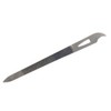 Yeshan Stainless Steel Triple-Cut Long Nail File with Nail Cleaner