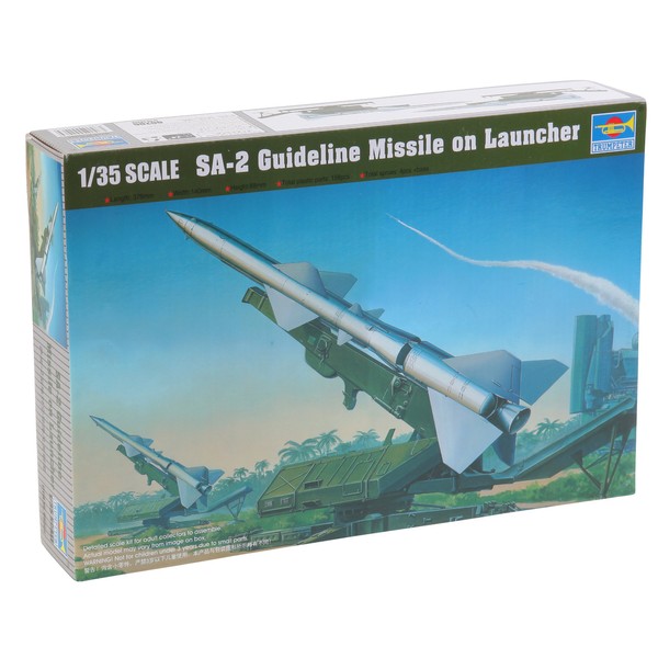 Trumpeter 00206 Modellbausatz SA-2 Guideline Missile w/Launcher Cabin, Verschieden