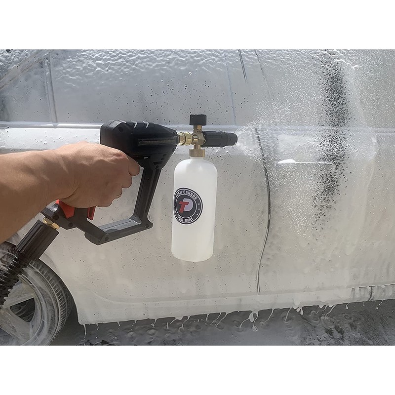 Tool Daily Short Pressure Washer Gun with Foam Cannon, 1/4