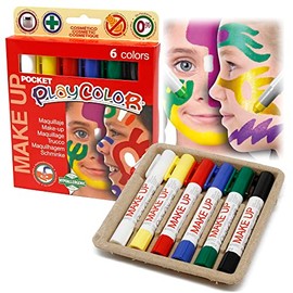 PLAYCOLOR Make Up Basic Pocket - Maquillage - 6 Colores surtidos - 01001