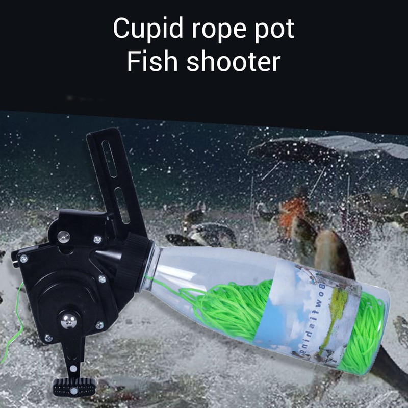 Fishing Rope Pot Bowfishing Reel with 40m Rope Bowfishing Tool