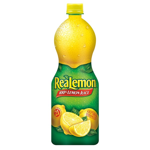 Realemon 100% Lemon Juice, 32 oz