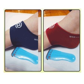 Hwaa Happy Foot Pad + Converter 1 Pair - Heel Protector & Foot Beauty Sole Exfoliator Blue 10ea