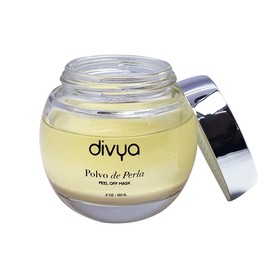 DIVYA l Mascarilla con Polvo de Perla, Antimanchas, Hidratante y Rejuvenecedora, Con Colágeno y Semilla de Uva