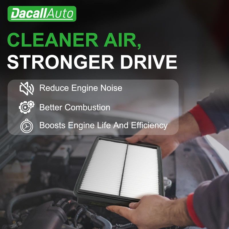 Dacall Activated Carbon Cabin & Engine Air Filter Set fit