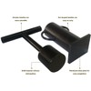 Rock Crusher Manual Hand Ore Crusher Glass Breaker Heavy Duty