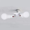 CLWHJ-360 Degrees Adjustable 2 in 1 E26/E27 Splitter Socket Adapter.