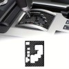 Neatblisser Carbon Fiber Center Control Gear Shift Panel Trim Cover