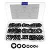 280 x Inner Tooth Screw Quick Release Clips M3-M12 Assortment