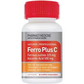 Wagner Professional Ferro Plus C 90 Modified Release Tablets