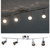 Lamp Holder 4 Head Adjustable Flexible Rotation GU10 Light Holder