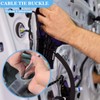 FXHDC-M 20PCS Universal Nylon Cable Tie Buckle Kit - Heavy