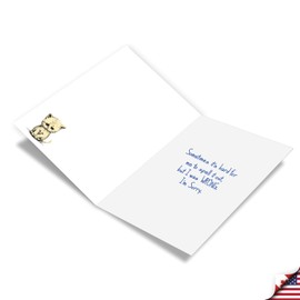 NobleWorks Funny Sorry Greeting Card with 5 x 7 Inch Envelope (1 Card) Wrong Spelling C10657SRG