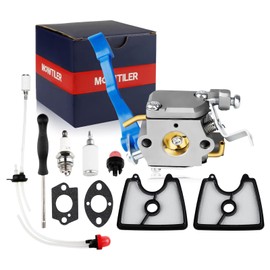 Mowtiler 125B Carburetor for Husqvarna 125B 125BX 125BVX 590460102 545081811 Leaf Blower Jonsered C1Q-W37 Carb with 545112101 Air Filter Kit