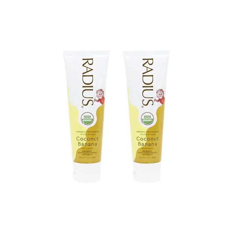 Radius Usda - Pasta De Dientes Orgánica Para Niños, 3