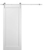 Sliding Barn Door | Quadro 4111 White Silk | Sample
