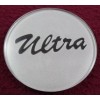 Ultra Wheels Silver Custom Wheel Center Cap Emblems SET OF