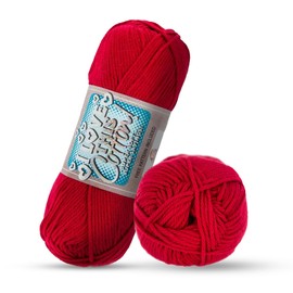 I Love This Cotton Medium Yarn for Crocheting & Knitting – Soft Yarn Skein – 180 Yards of 100% Cotton Yarn for Crocheting Blankets, Hats, & More – DIY Handcrafting Accessories