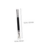 Operitacx Metal 8pcs Plain Pencil Holders Double-ended Pencil Extenders for