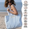Folkulture Beach Bag | 17x14 | Waterproof, Sandproof Large Tote