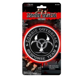 Pilot Automotive Pilot IP-3143 Zombie Response Team Emblem - Chrome/Black, 1 Pack