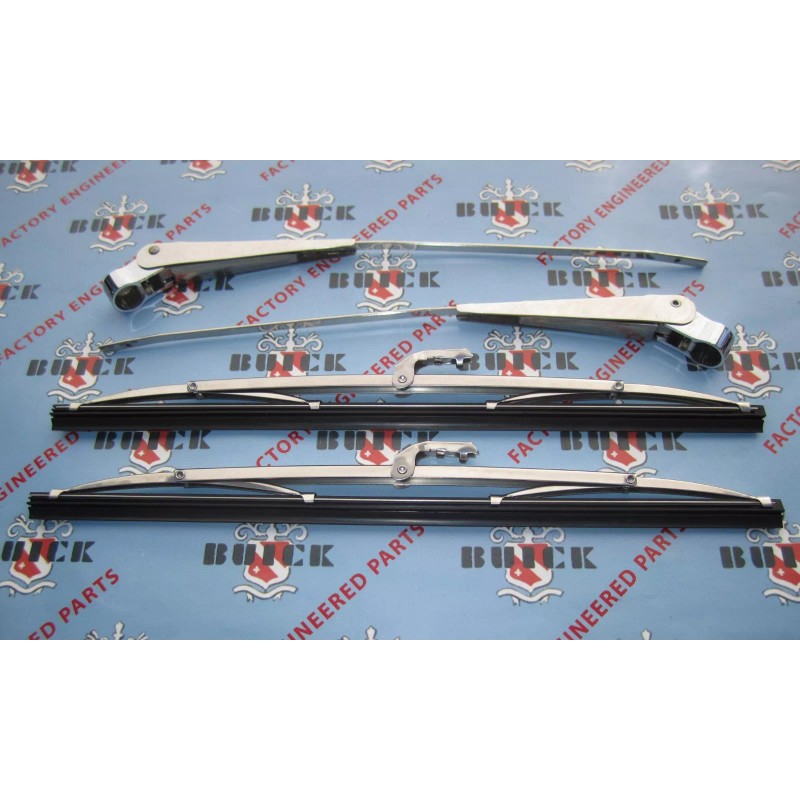 CARS 1954-1956 Buick Windshield Wiper Arms & Blades | Matched