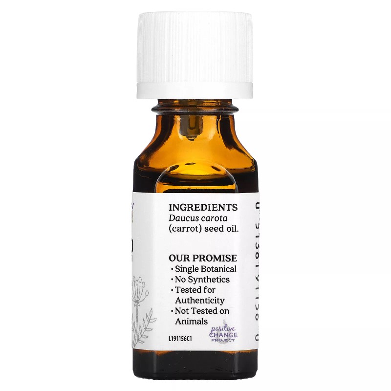 Pure Essential Oil, Carrot Seed, 0.5 fl oz (15 ml)