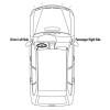 jpautowholesale For 1997-2000 Toyota Tacoma Corner Light Set Driver and