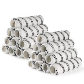 CoatPro Twools Paint Roller, 20 Pack Microfiber Paint Roller Covers 9 Inch (3/8" Nap), Large Paint Rollers for Painting Walls, Covers for Paint Roller Kit