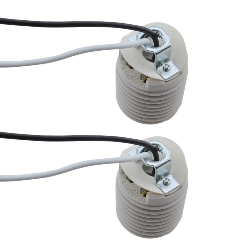 SQXBK 2PCS 51MM/2.01Inch Lighting Accessory Lighting Socket Lighting Stands Metal