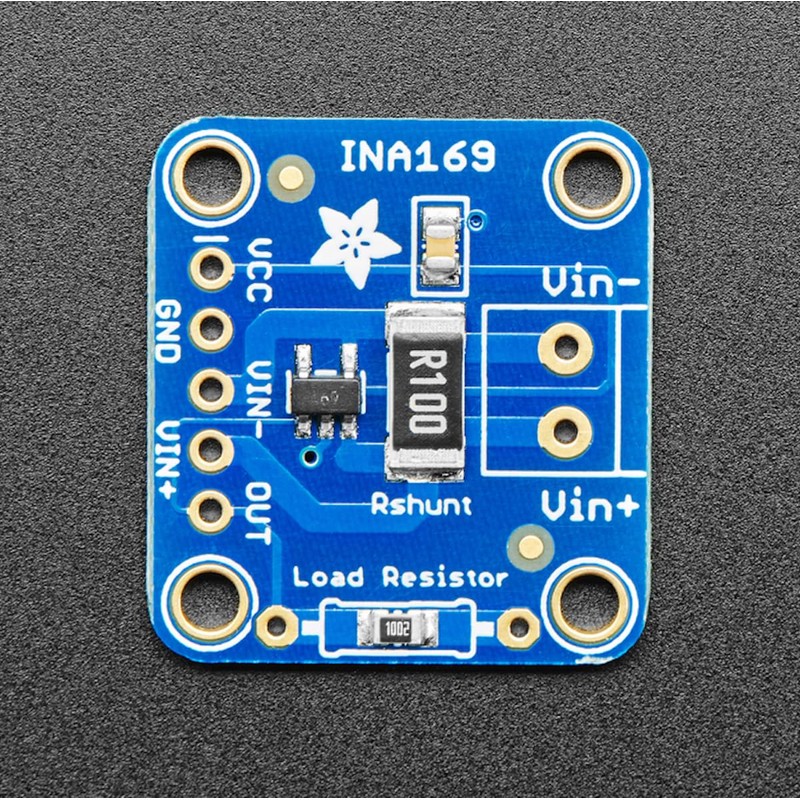Adafruit INA169 Analog DC Current Sensor Breakout - 60V 5A