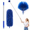 Cobweb Duster with Extension Pole, Spider Web Brush, 100" Microfiber