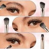 Lumbor37 Brochas para Maquillaje, Juego de Brochas de Maquillaje Profesional