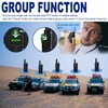 SAMCOM 4 Pack Two Way Radios Long Range Rechargeable Walkie-Talkies