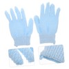 Healvian Gentle Exfoliating Bath Gloves Shower Mitts for Body Scrub