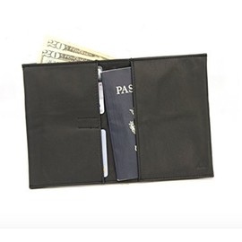 Allett Inc DBA Billfolds, Inc. Thinnest RFID Travel Wallet - Black