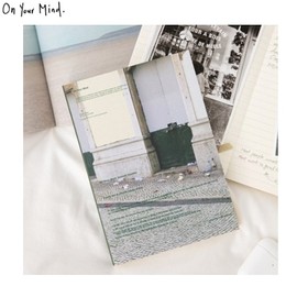ON YOUR MIND B6 Notebook 1ea, Cover#$%Inner Design:Hut-Grid