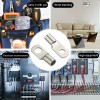 Kuzavtye 140X Cable Lugs Eyelets Copper Ring End Electric Wire