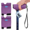 Top Glides Cane Handle Cover (Purple)