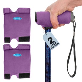 Top Glides Cane Handle Cover (Purple)