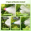 Sylsmart Battery Powered Backpack Sprayer 2.6Gallon, Electric Sprayer with 3-Adjustable
