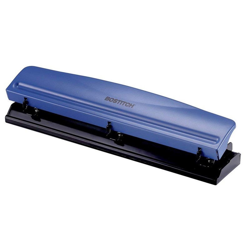 BOSTITCH Perforadora azul con 3 agujeros K T-HP12-BLUE