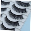 Ipetboom Handmade Eye Lashes 5 Pairs Fake Lashes Natural Tool