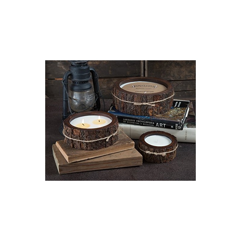 Himalayan Candles Tree Bark Candle, 9 oz., Ginger Patchouli