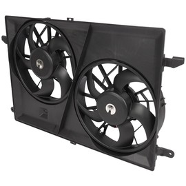 ROADFAR New Engine Radiator Cooling Fan for 20072008 2009 2010 2011 2012 2013 2014 2015 2016 2017 For Buick Enclave Traverse For GMC Acadia For Saturn Outlook