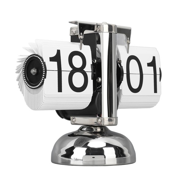 Digital Flip Down Clock, Retro Mechanical Folding Watch with Internal