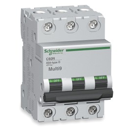 Square D - MG17462 - Square D MG17462 Miniature Thermal Magnetic Circuit Breaker, 240/415/440 VAC, 30 A, 3-Pole, Clip-On Mount