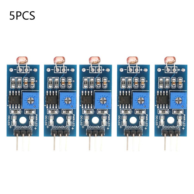 Módulo de Sensor Fotosensible de 5 Piezas, Módulo de Sensor