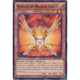 YU-GI-OH! - Herald of Orange Light (BP03-EN050) - Battle Pack 3: Monster League - 1st Edition - Common