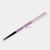 Ishida 11473 Dishwasher Safe Chopsticks with Eggplant, Eggplant, 9.1 inches
